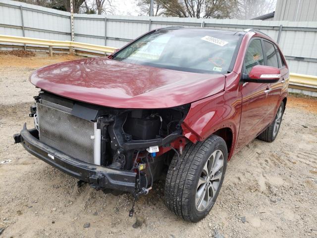 Photo 2 from auction – 2015 KIA SORENTO SX with VIN 5XYKW4A79FG577333