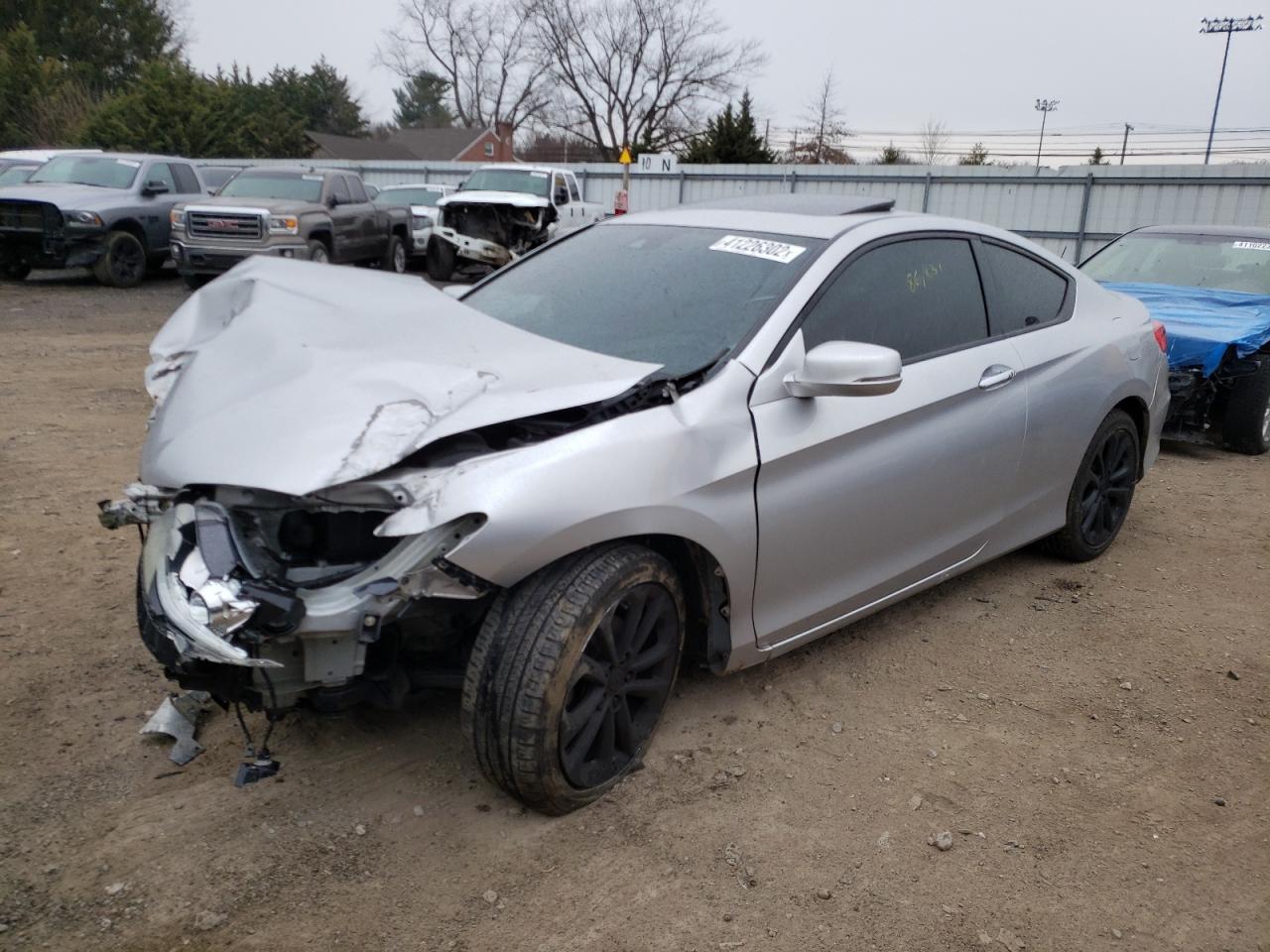 Photo 2 from auction – 2014 HONDA ACCORD EXL with VIN 1HGCT2B86EA005287