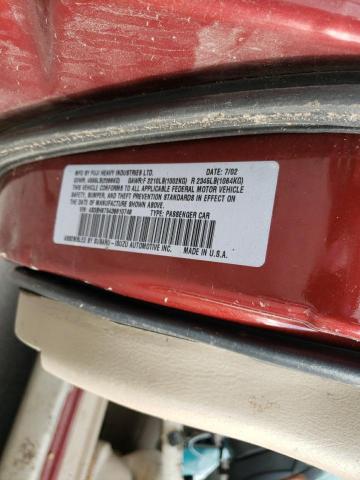 Photo 10 from auction – 2003 SUBARU LEGACY OUT with VIN 4S3BH675436610748