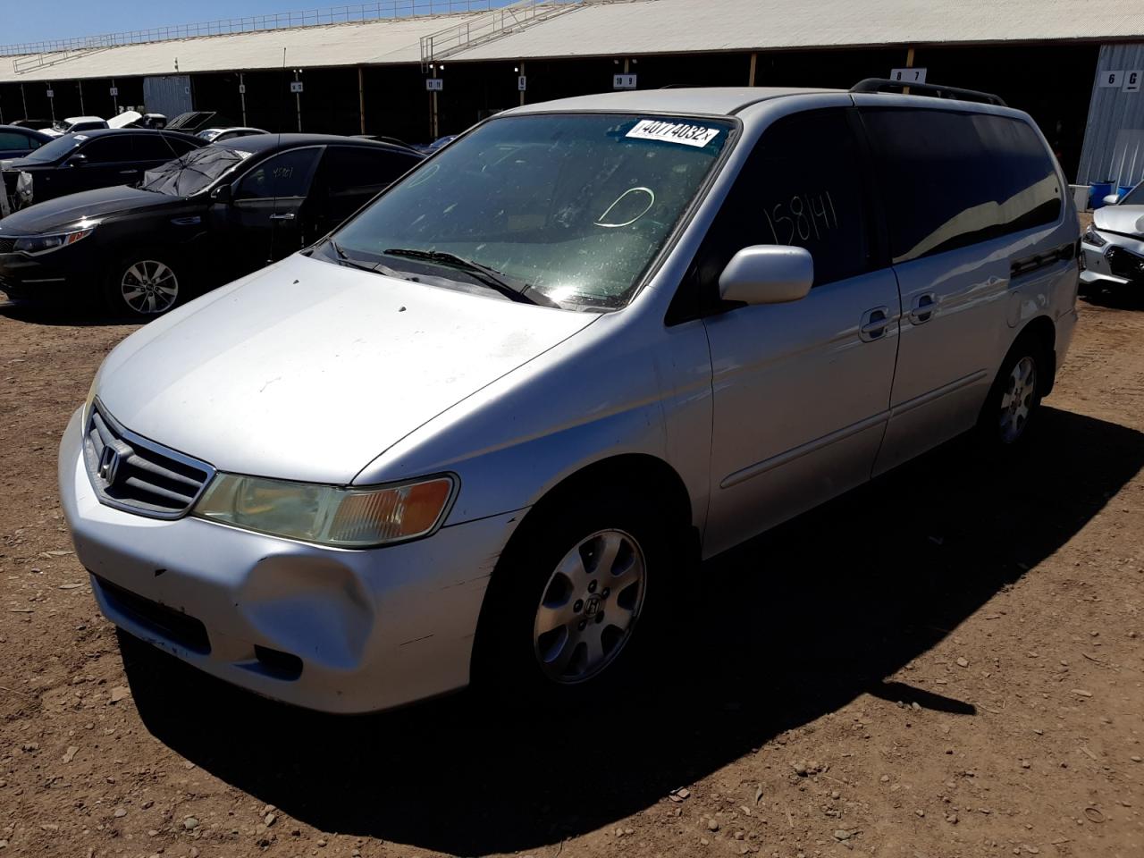 Photo 2 from auction – 2004 HONDA ODYSSEY with VIN 5FNRL18914B116967