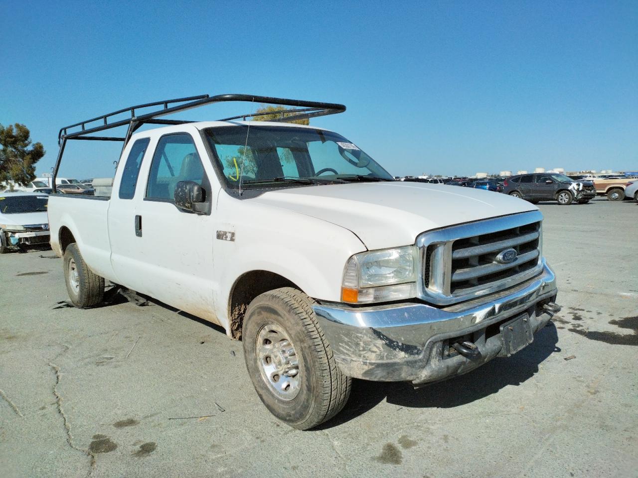 FORD F250 SUPER 2004 with VIN 1FTNX20L84EC86664 - Photo from auction