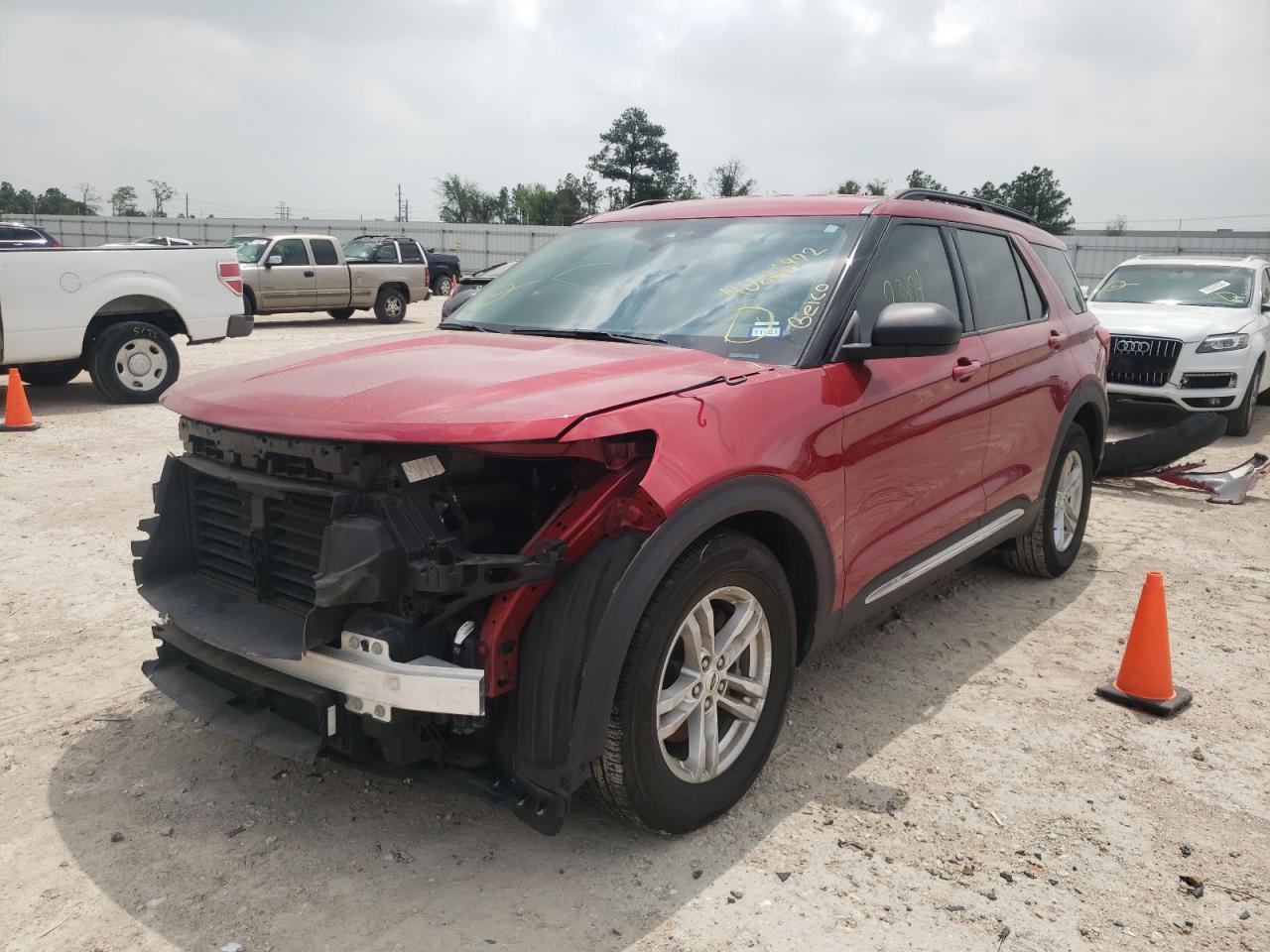 Photo 2 from auction – 2020 FORD EXPLORER X with VIN 1FMSK7DH7LGA91223