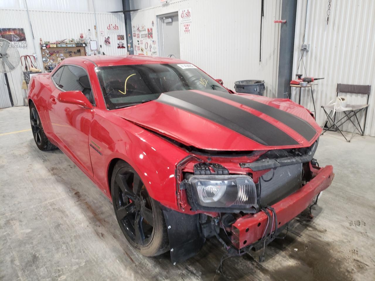 CHEVROLET CAMARO LT 2010 with VIN 2G1FB1EV8A9115332 - Photo from auction