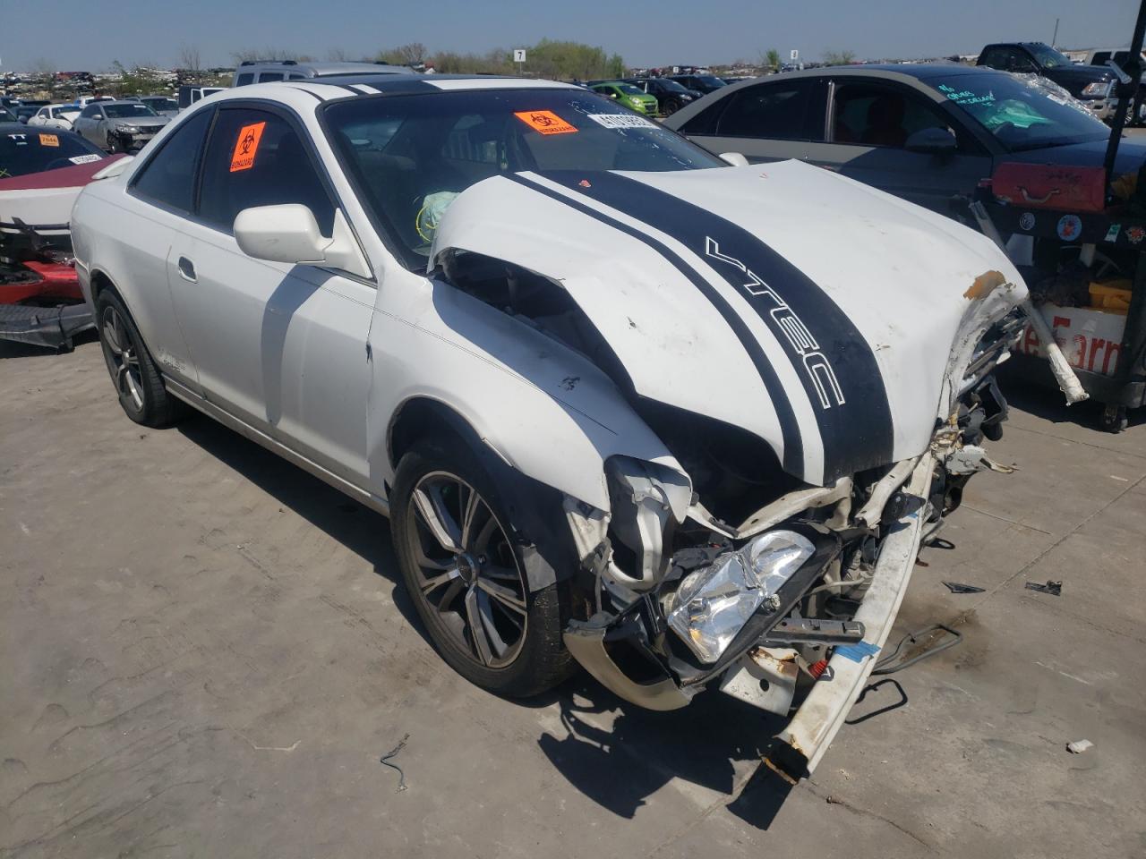HONDA ACCORD EX 2002 with VIN 1HGCG22552A023074 - Photo from auction