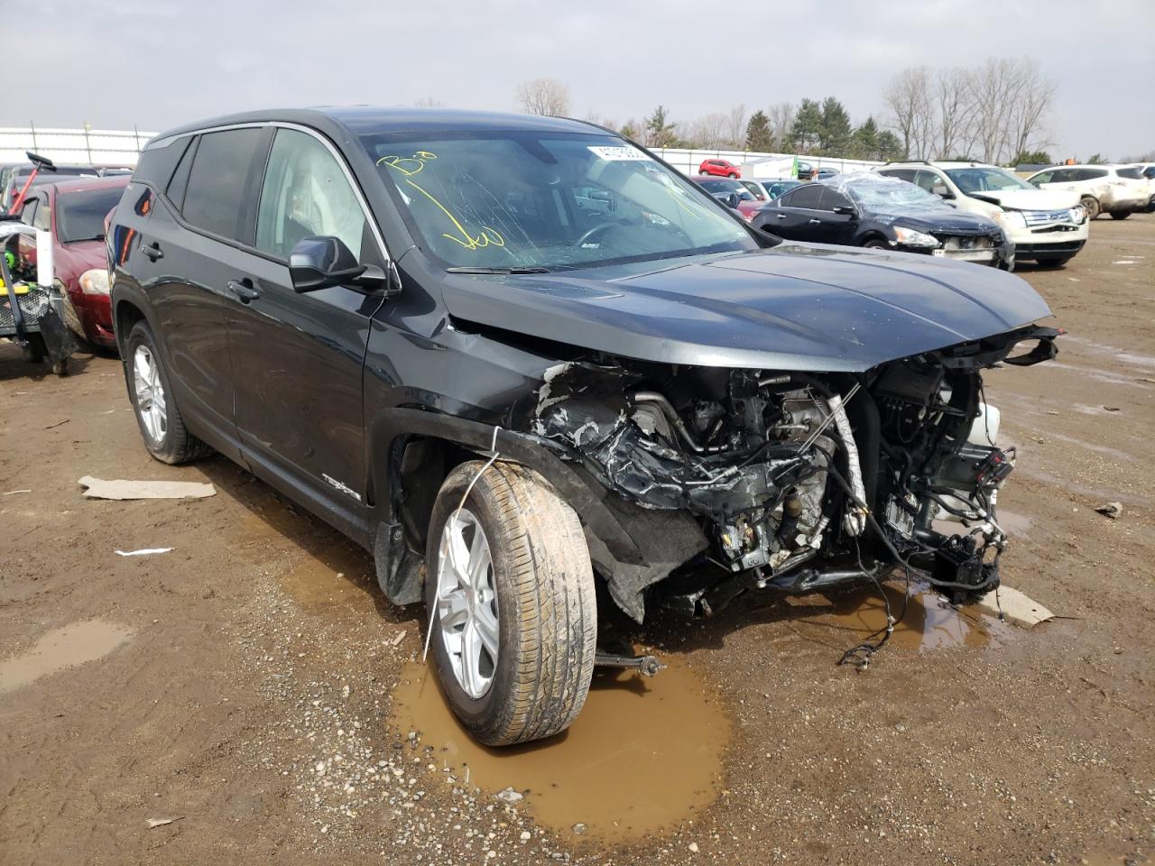 GMC TERRAIN SL 2019 with VIN 3GKALMEV3KL220377 - Photo from auction