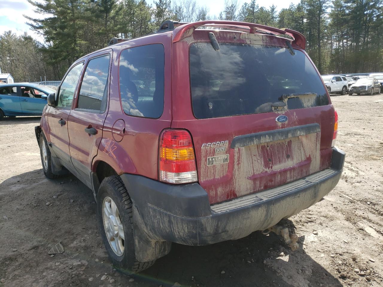 Photo 3 from auction – 2004 FORD ESCAPE XLT with VIN 1FMCU93164KB07800