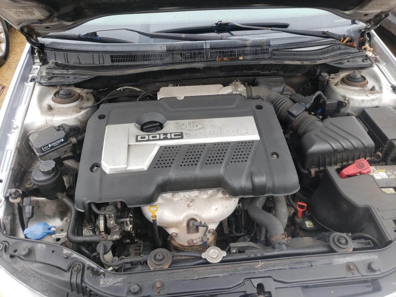 Photo 7 from auction – 2005 KIA SPECTRA LX with VIN KNAFE121555151415