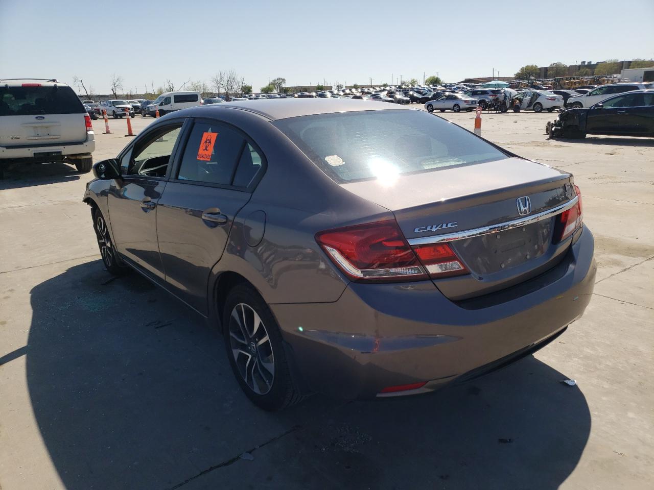 Photo 3 from auction – 2015 HONDA CIVIC EX with VIN 19XFB2F82FE016858