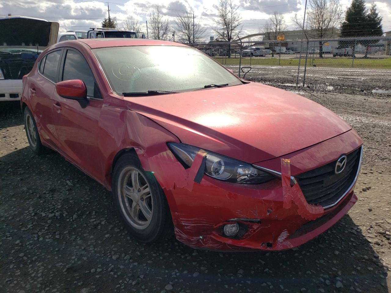Photo 1 from auction – 2015 MAZDA 3 GRAND TO with VIN JM1BM1M79F1244484
