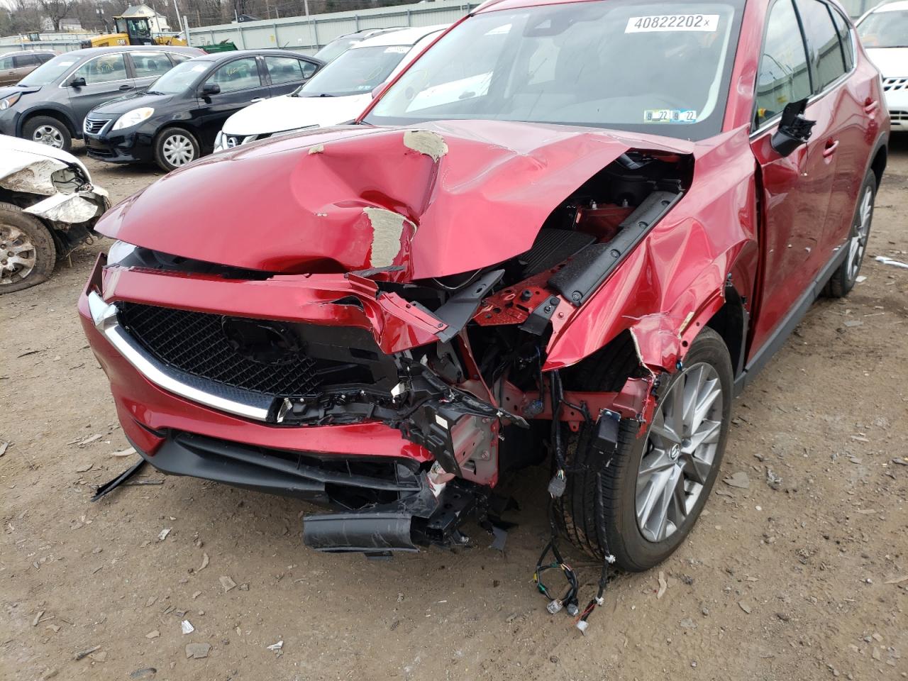 Photo 9 from auction – 2021 MAZDA CX-5 GRAND with VIN JM3KFBDM4M1442626