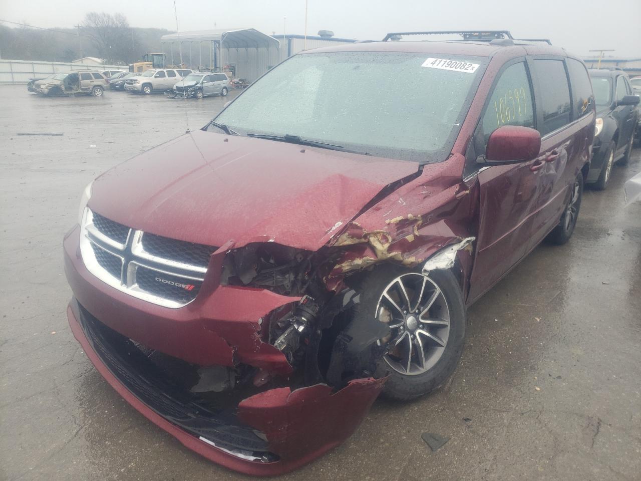 Photo 2 from auction – 2017 DODGE GRAND CARA with VIN 2C4RDGCG3HR864426