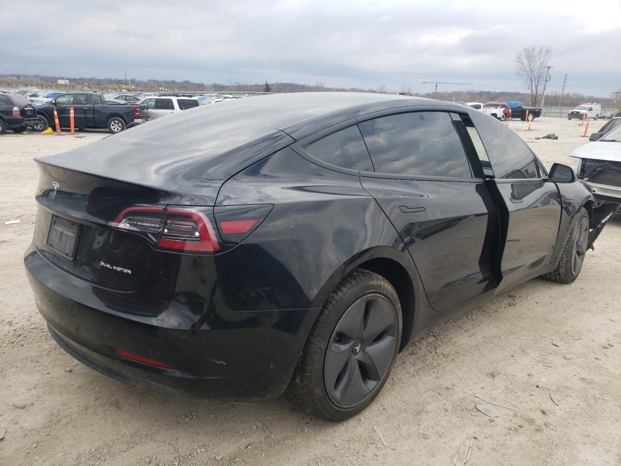 Photo 4 from auction – 2020 TESLA MODEL 3 with VIN 5YJ3E1EB6LF744268
