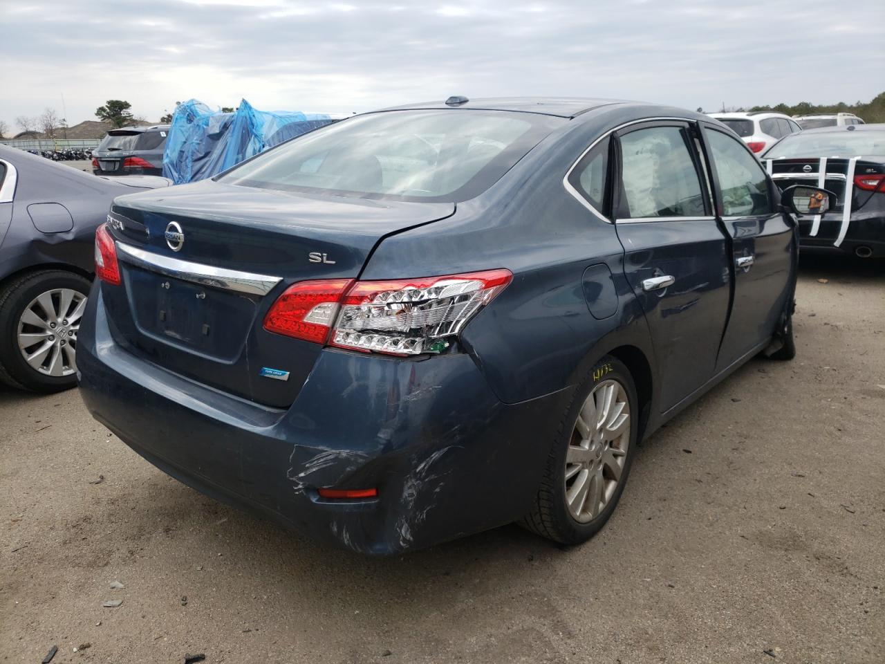 Photo 4 from auction – 2014 NISSAN SENTRA S with VIN 3N1AB7AP1EL631758