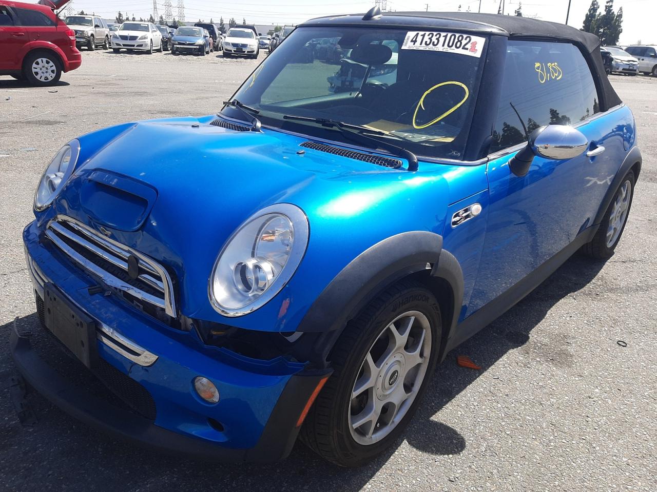 Photo 2 from auction – 2007 MINI COOPER S with VIN WMWRH33597TL94323