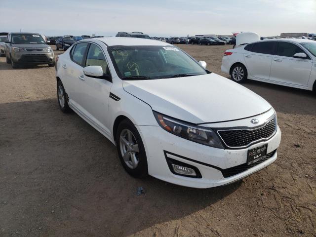 KIA OPTIMA LX 2014 with VIN KNAGM4A70E5520969 - Photo from auction