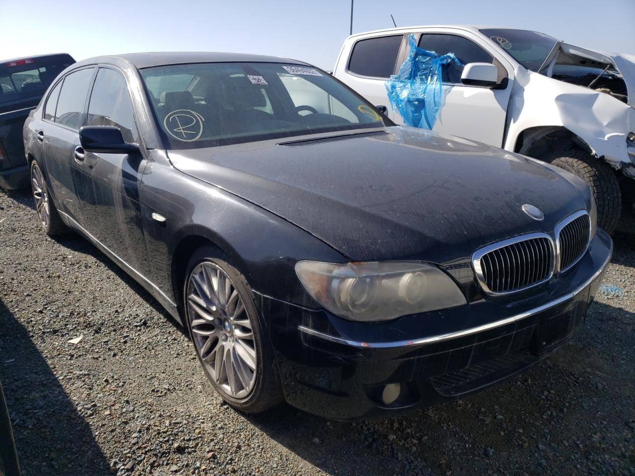 BMW 750 LI 2008 with VIN WBAHN83578DT79901 - Photo from auction