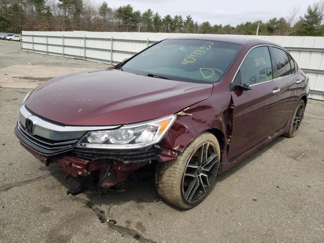 Photo 2 from auction – 2016 HONDA ACCORD SPO with VIN 1HGCR2F52GA040197