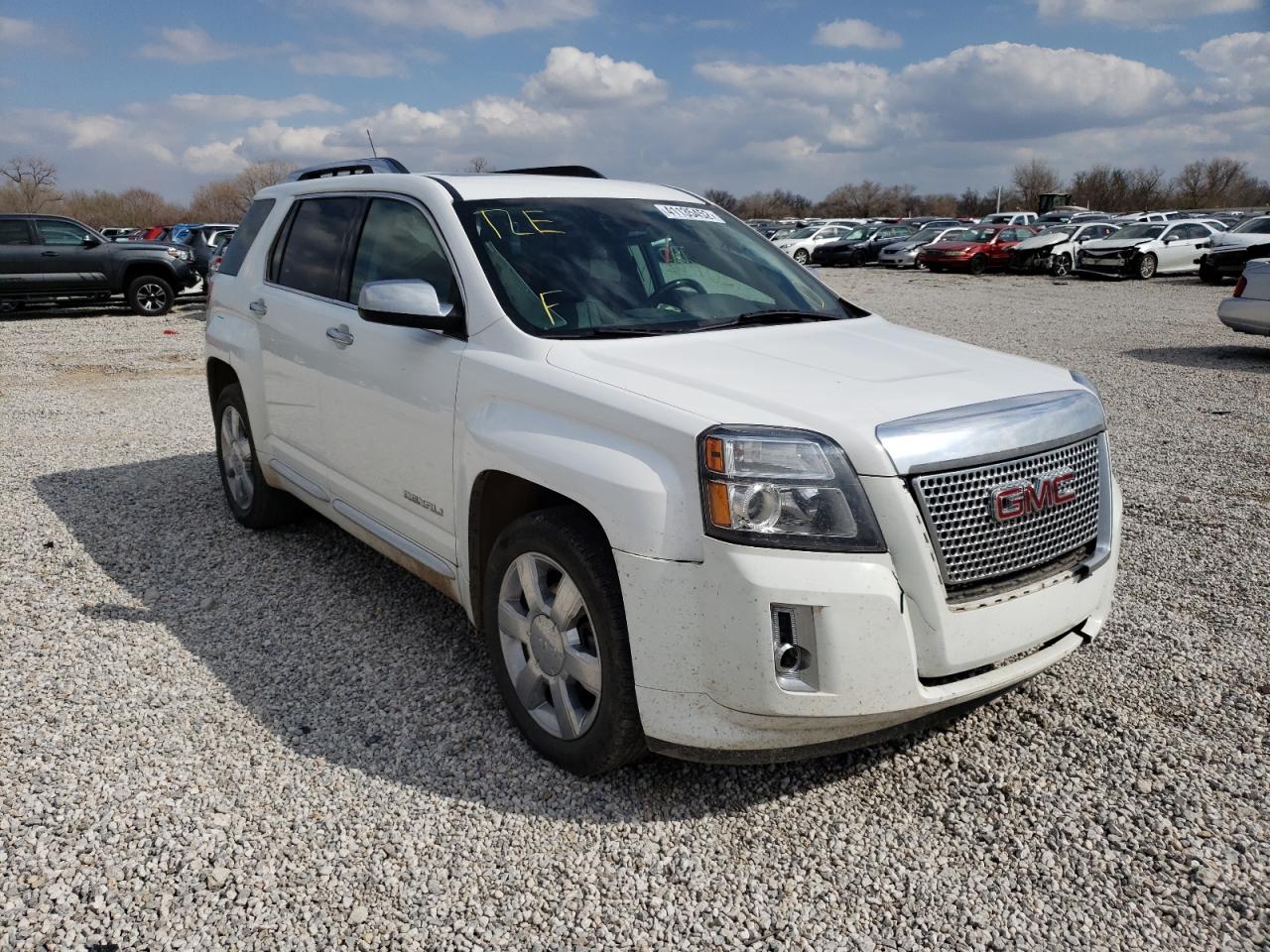 GMC TERRAIN DE 2013 with VIN 2GKFLYE32D6135078 - Photo from auction