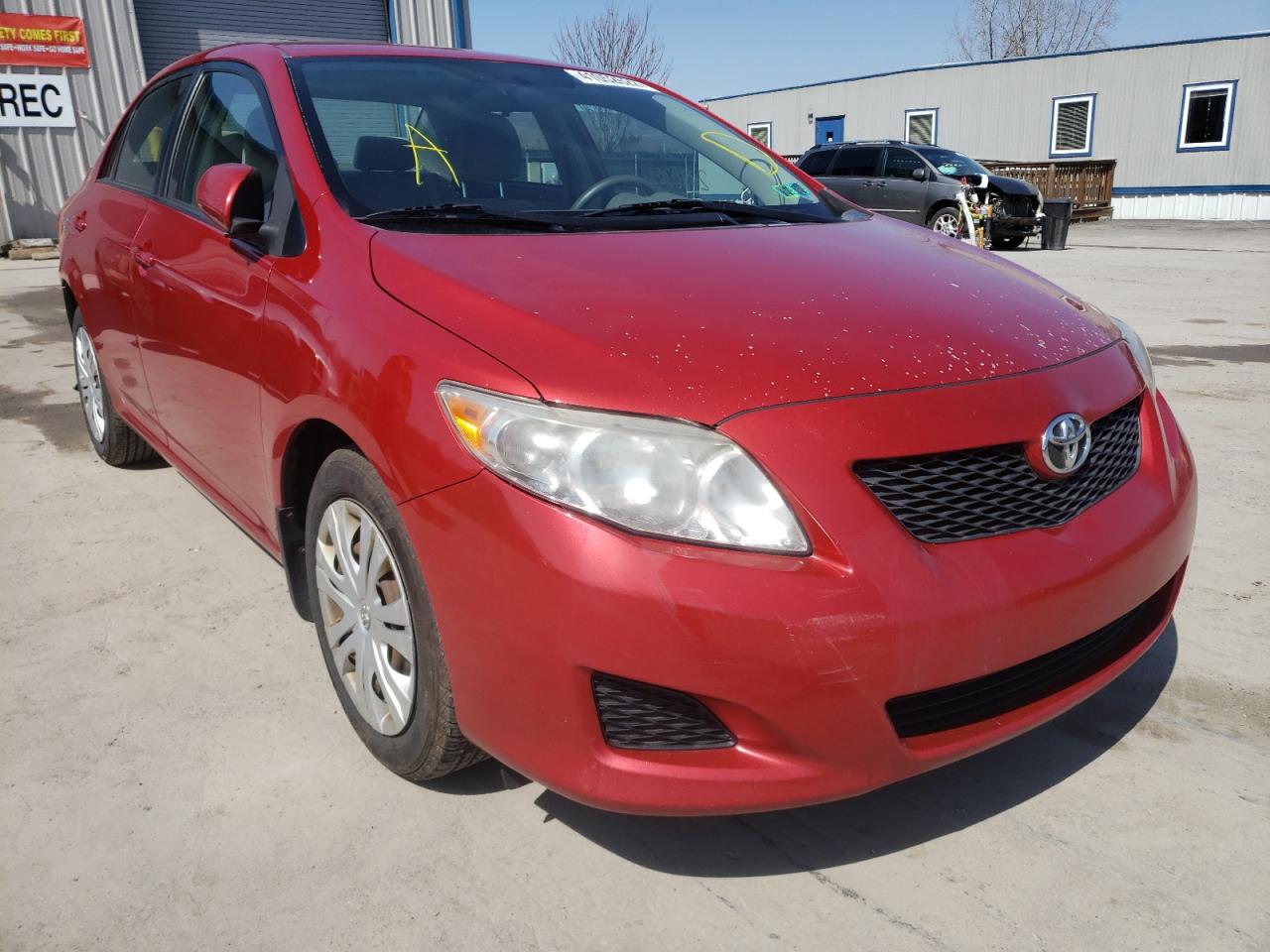 TOYOTA CORROLLA 2010 with VIN 1NXBU4EE4AZ166598 - Photo from auction