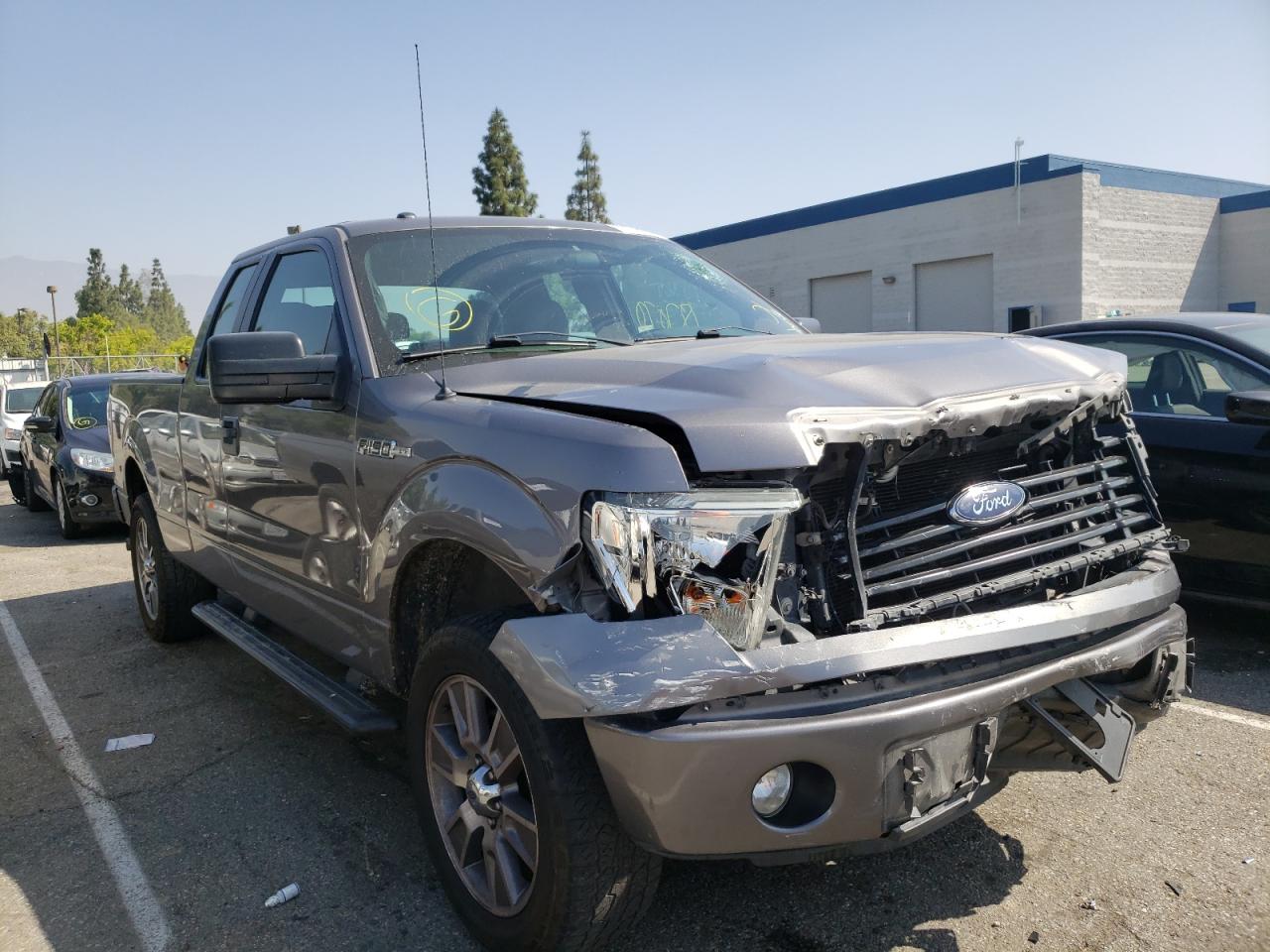 FORD F150 SUPER 2014 with VIN 1FTFX1CFXEKE65022 - Photo from auction