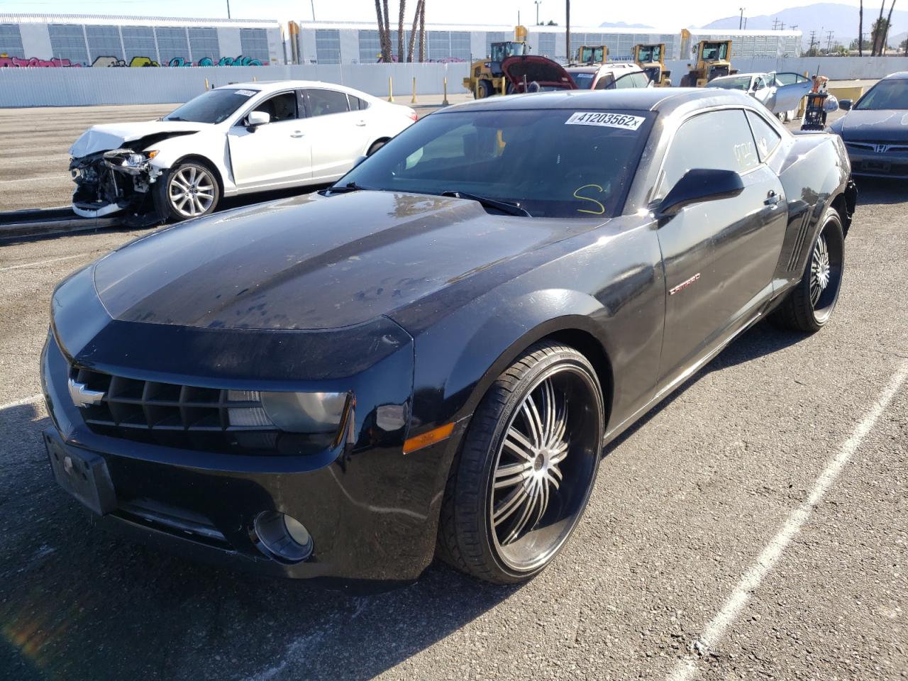 Photo 2 from auction – 2012 CHEVROLET CAMARO LT with VIN 2G1FB1E35C9159807