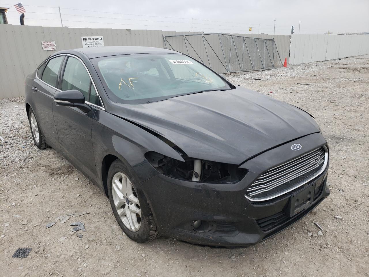 FORD FUSION SE 2015 with VIN 1FA6P0HDXF5127207 - Photo from auction