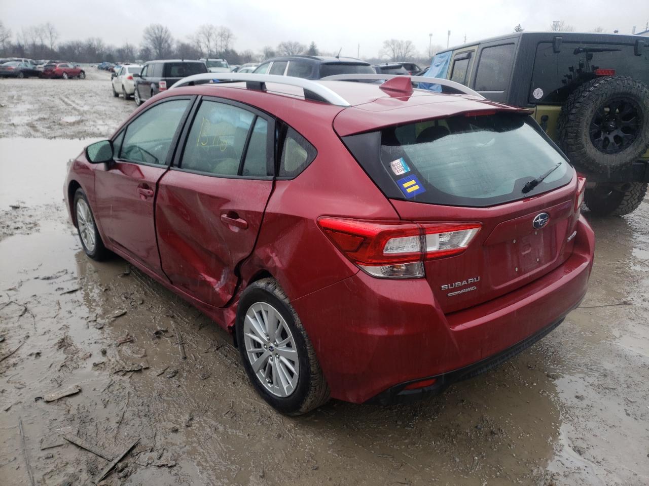 Photo 3 from auction – 2018 SUBARU IMPREZA PR with VIN 4S3GTAB61J3745191