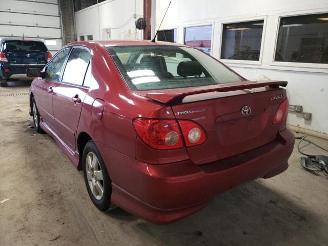 Photo 3 from auction – 2008 TOYOTA COROLLA CE with VIN 1NXBR32E48Z977120