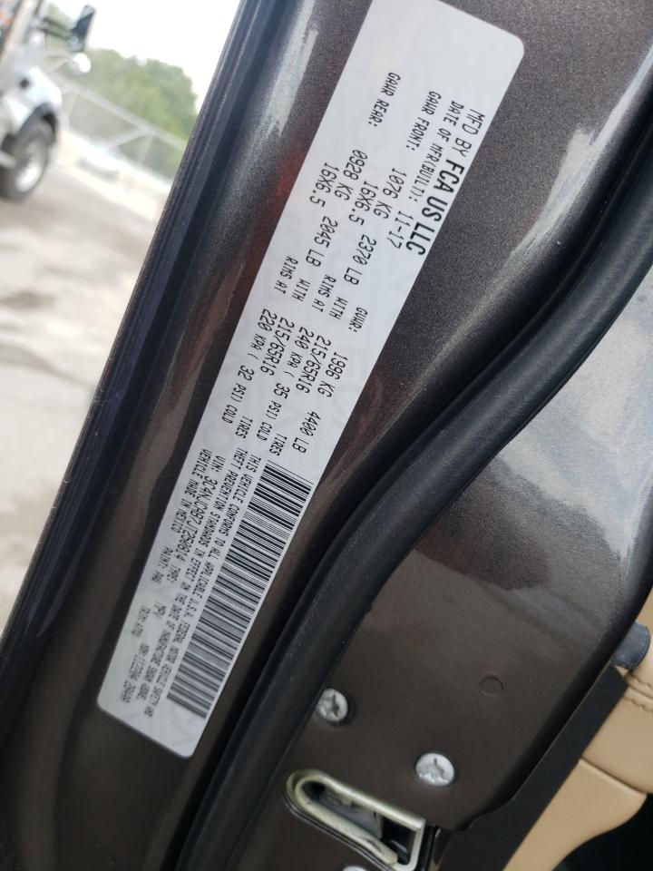 Photo 10 from auction – 2018 JEEP COMPASS SP with VIN 3C4NJCAB7JT250814