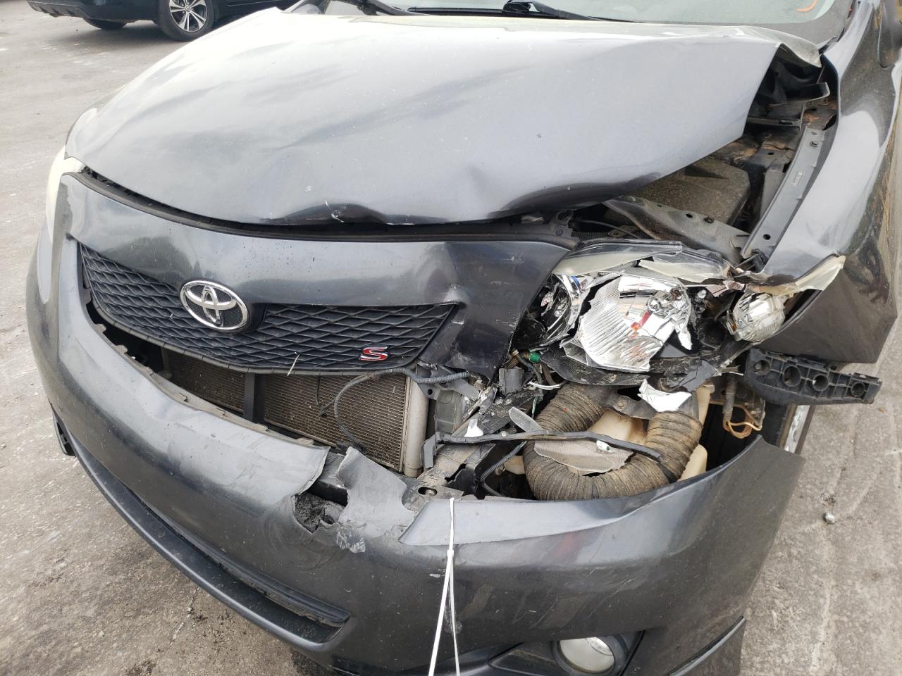 Photo 9 from auction – 2009 TOYOTA COROLLA BA with VIN 2T1BU40E79C114628