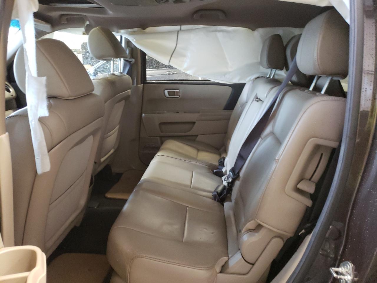 Photo 6 from auction – 2012 HONDA PILOT EXL with VIN 5FNYF4H66CB029803