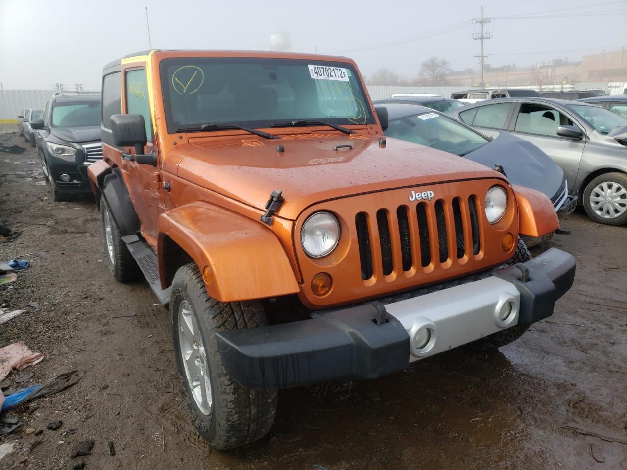 JEEP WRANGLER S 2011 with VIN 1J4AA5D15BL635857 - Photo from auction