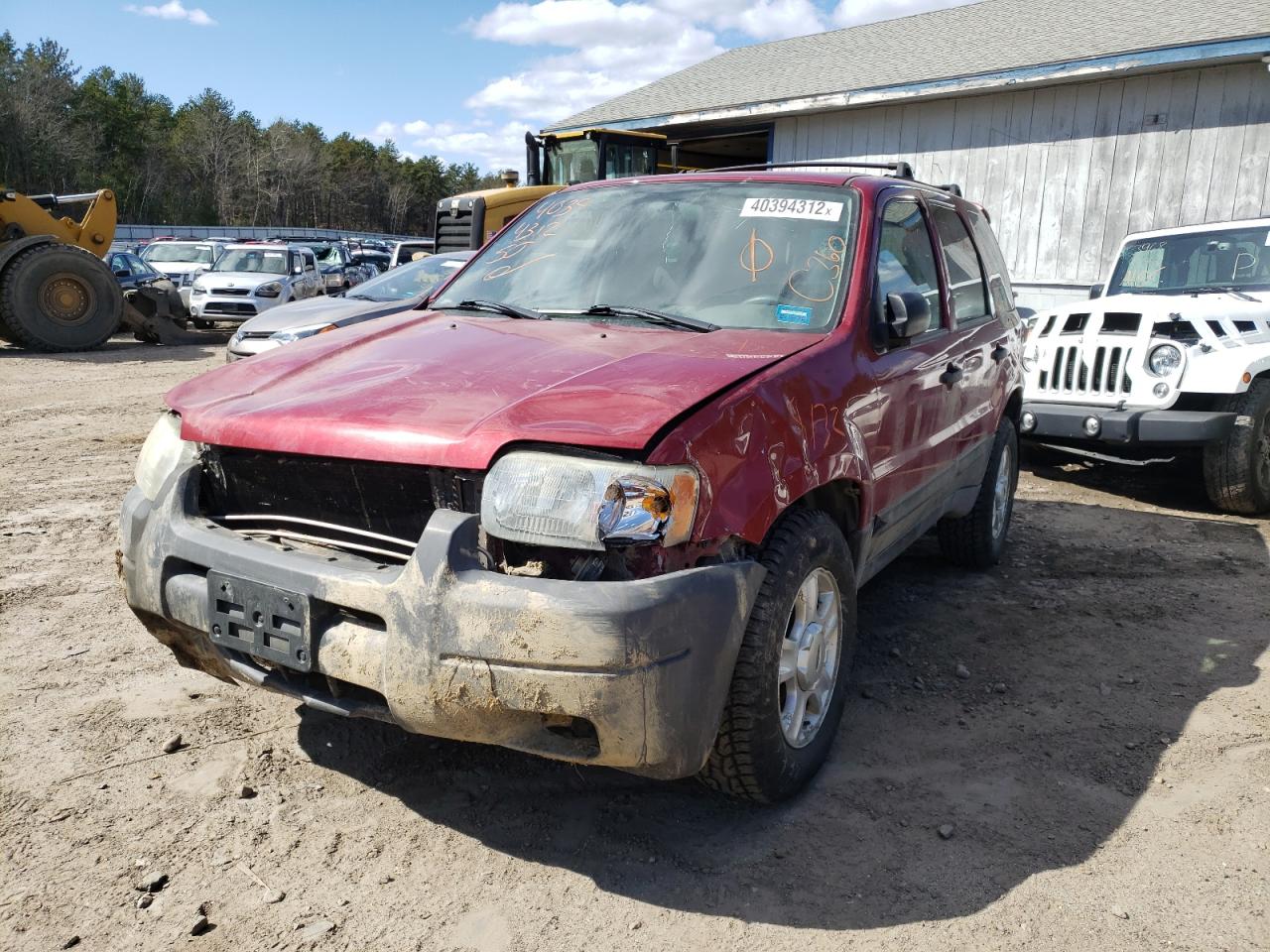 Photo 2 from auction – 2004 FORD ESCAPE XLT with VIN 1FMCU93164KB07800