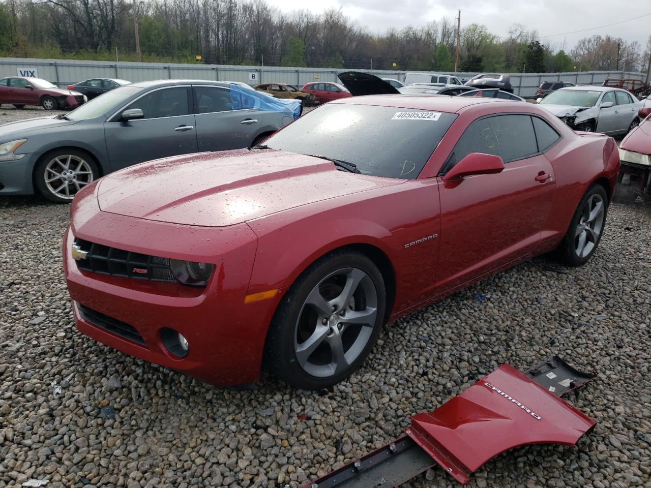 Photo 2 from auction – 2013 CHEVROLET CAMARO LT with VIN 2G1FC1E39D9184241