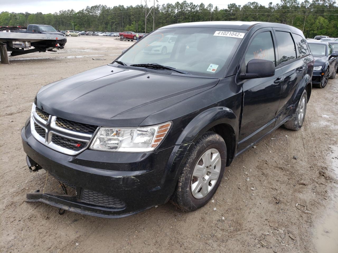 Photo 2 from auction – 2012 DODGE JOURNEY SE with VIN 3C4PDCABXCT389922