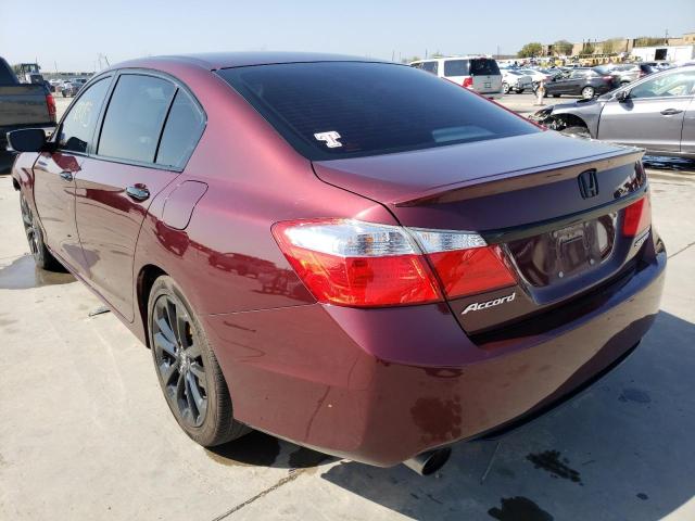 Photo 3 from auction – 2014 HONDA ACCORD SPO with VIN 1HGCR2F50EA110583