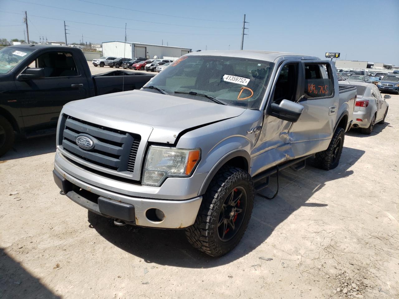 Photo 2 from auction – 2010 FORD F150 SUPER with VIN 1FTFW1EV2AKA36331