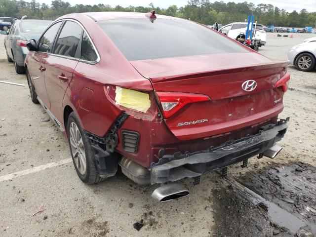 Photo 3 from auction – 2015 HYUNDAI SONATA SPO with VIN 5NPE34AF8FH239072