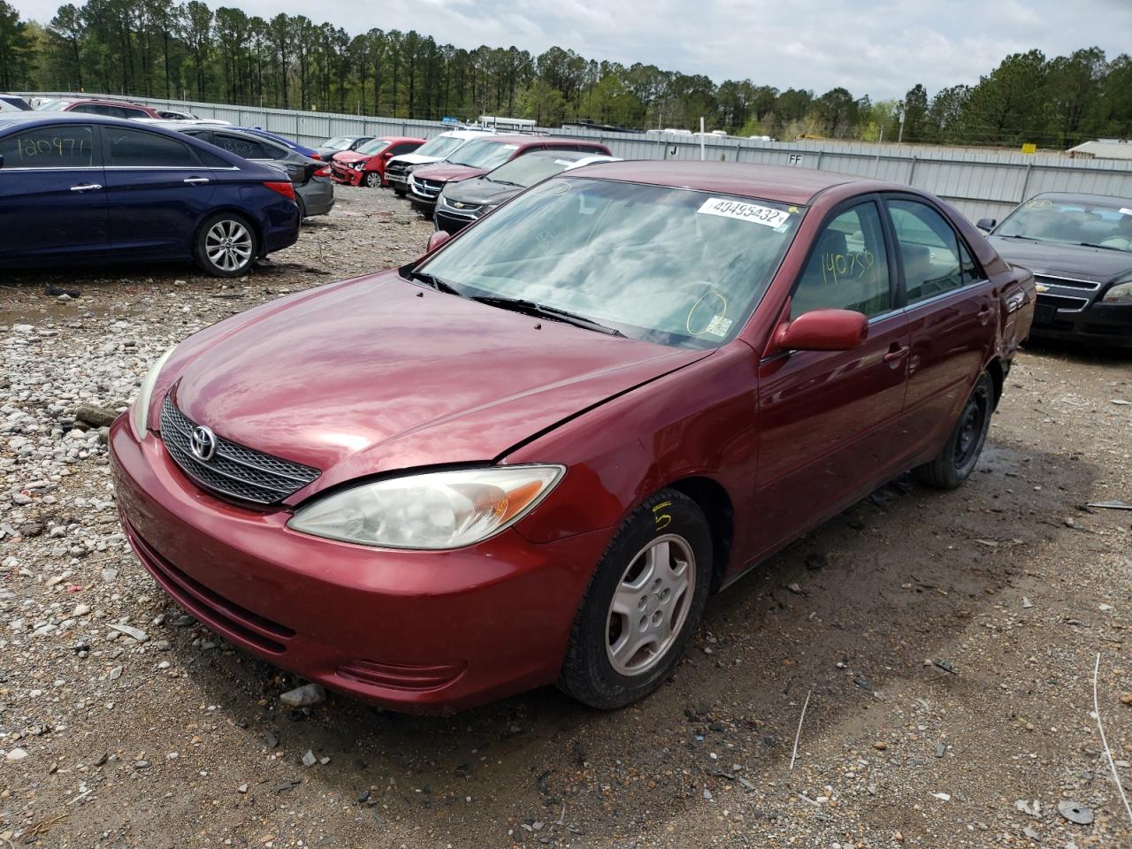 Photo 2 from auction – 2003 TOYOTA CAMRY LE with VIN 4T1BF30K33U057568