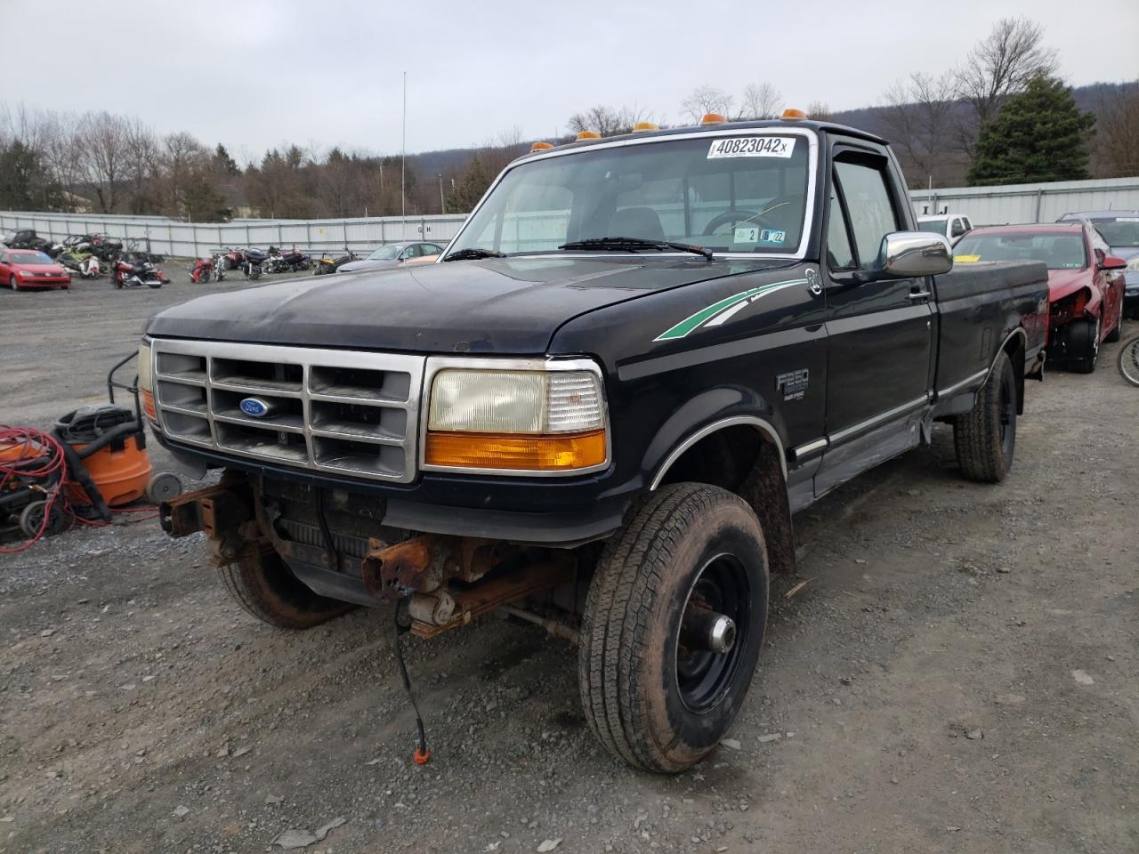 Photo 2 from auction – 1997 FORD F250 with VIN 1FTHF26F7VEC02787