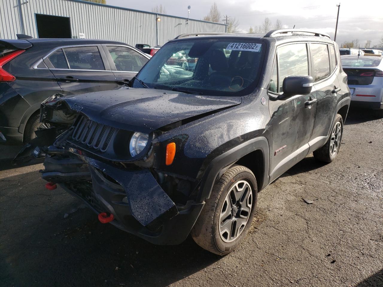 Photo 2 from auction – 2016 JEEP RENEGADE T with VIN ZACCJBCT2GPE13991