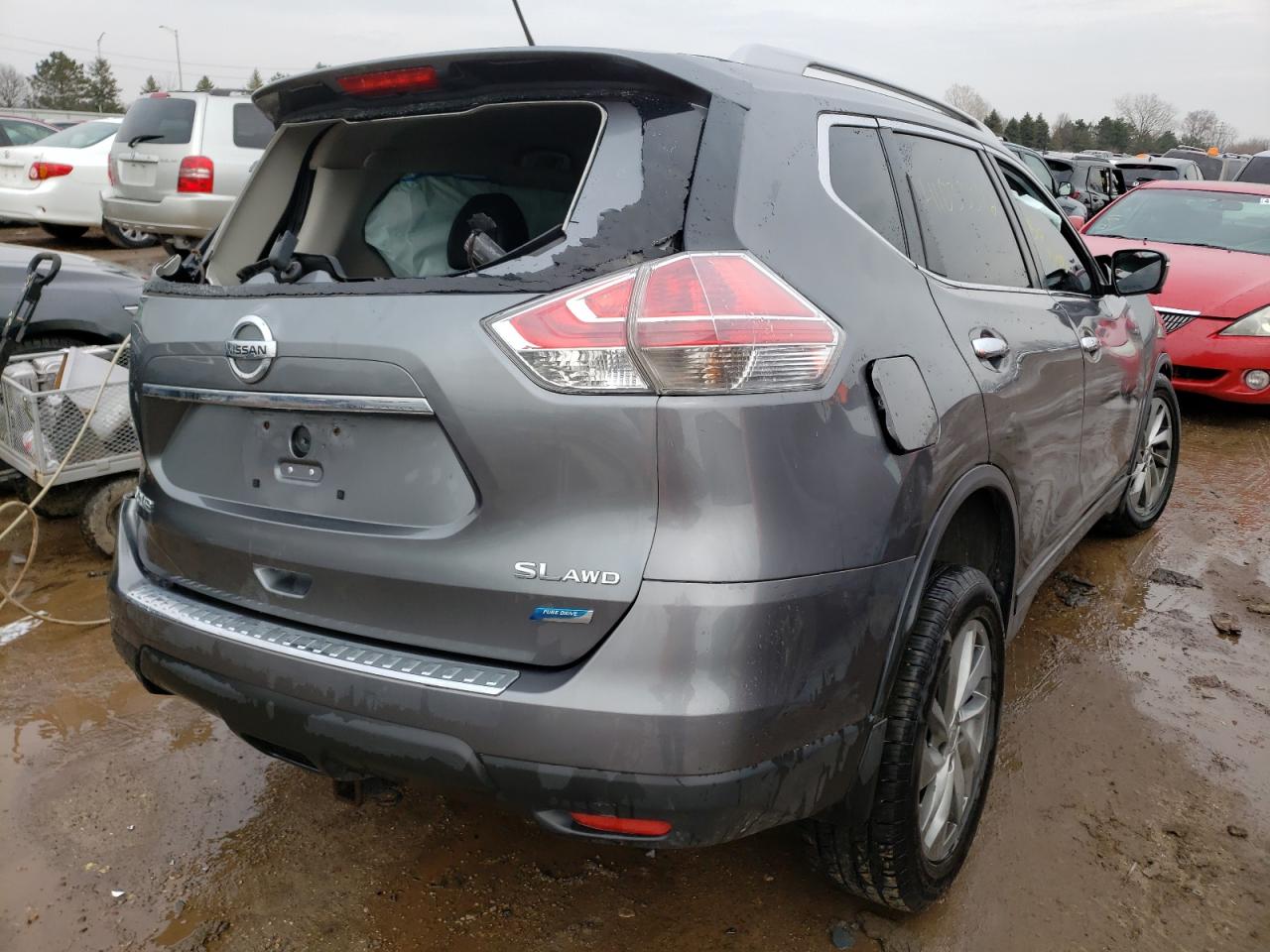 Photo 4 from auction – 2014 NISSAN ROGUE S with VIN 5N1AT2MV4EC808284