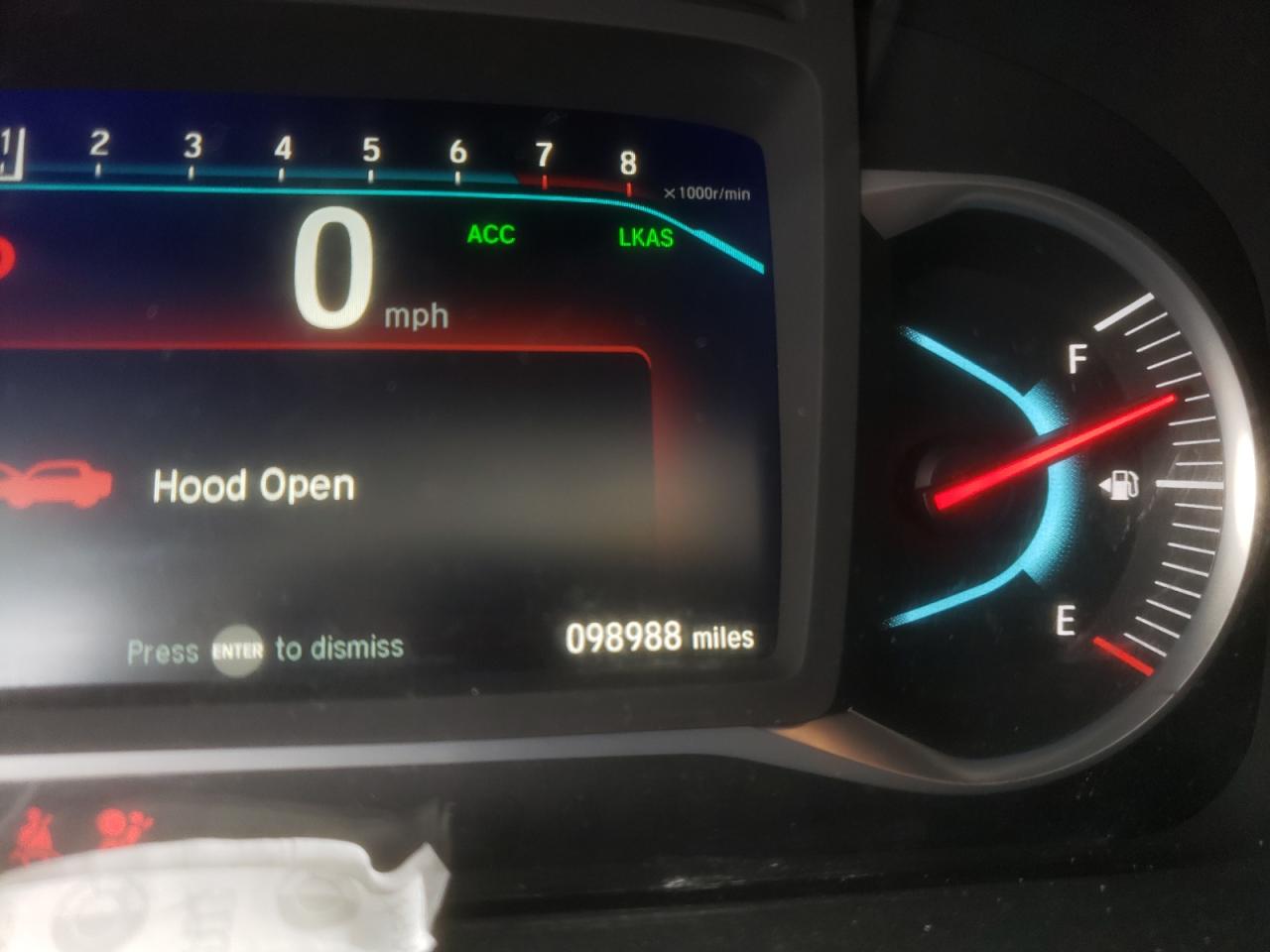 Photo 8 from auction – 2019 HONDA PILOT EX with VIN 5FNYF6H38KB088125