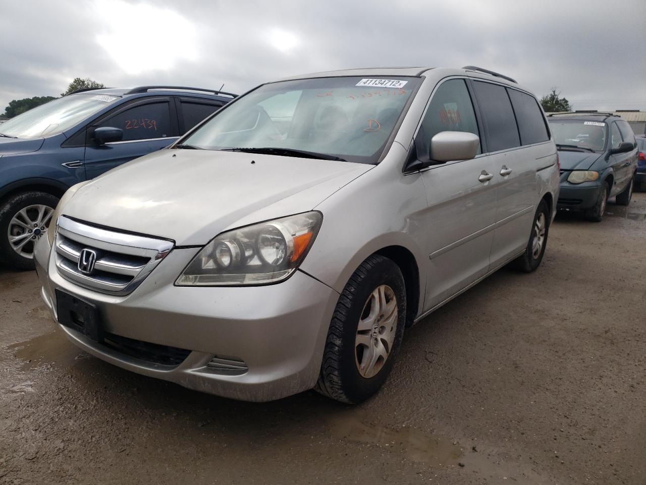 Photo 2 from auction – 2007 HONDA ODYSSEY EX with VIN 5FNRL38647B454644