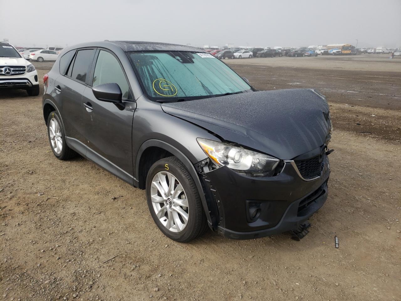 MAZDA CX-5 GT 2014 with VIN JM3KE2DY8E0418715 - Photo from auction