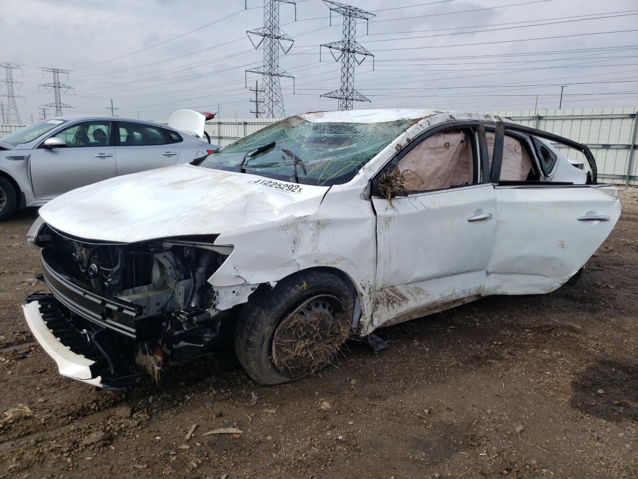 Photo 2 from auction – 2017 NISSAN SENTRA S with VIN 3N1AB7AP1HY236213