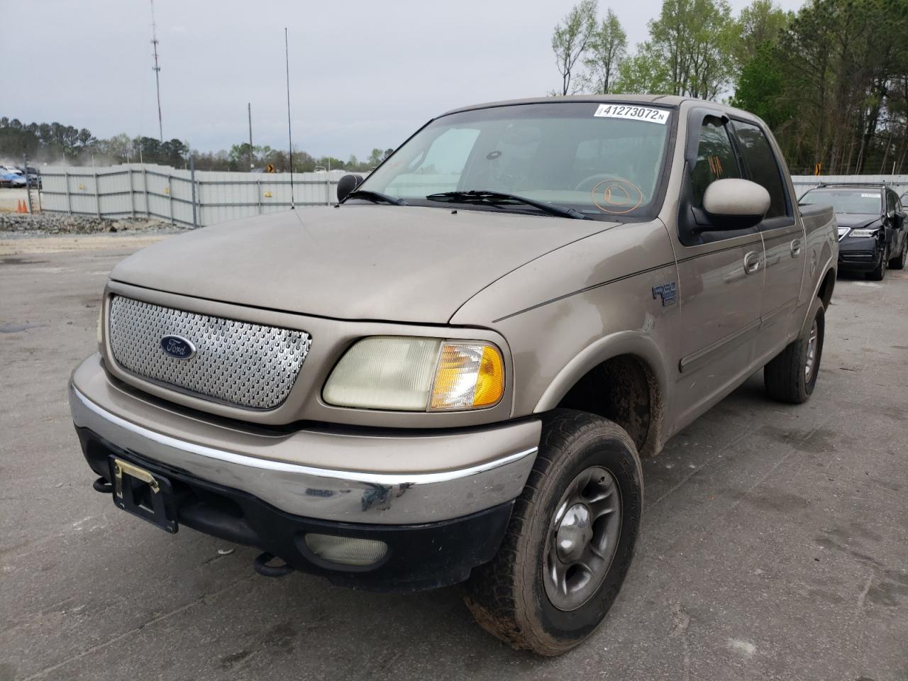 Photo 9 from auction – 2002 FORD F150 SUPER with VIN 1FTRW08L72KA20547