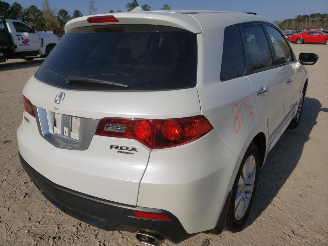 Photo 4 from auction – 2010 ACURA RDX TECHNO with VIN 5J8TB2H55AA001922