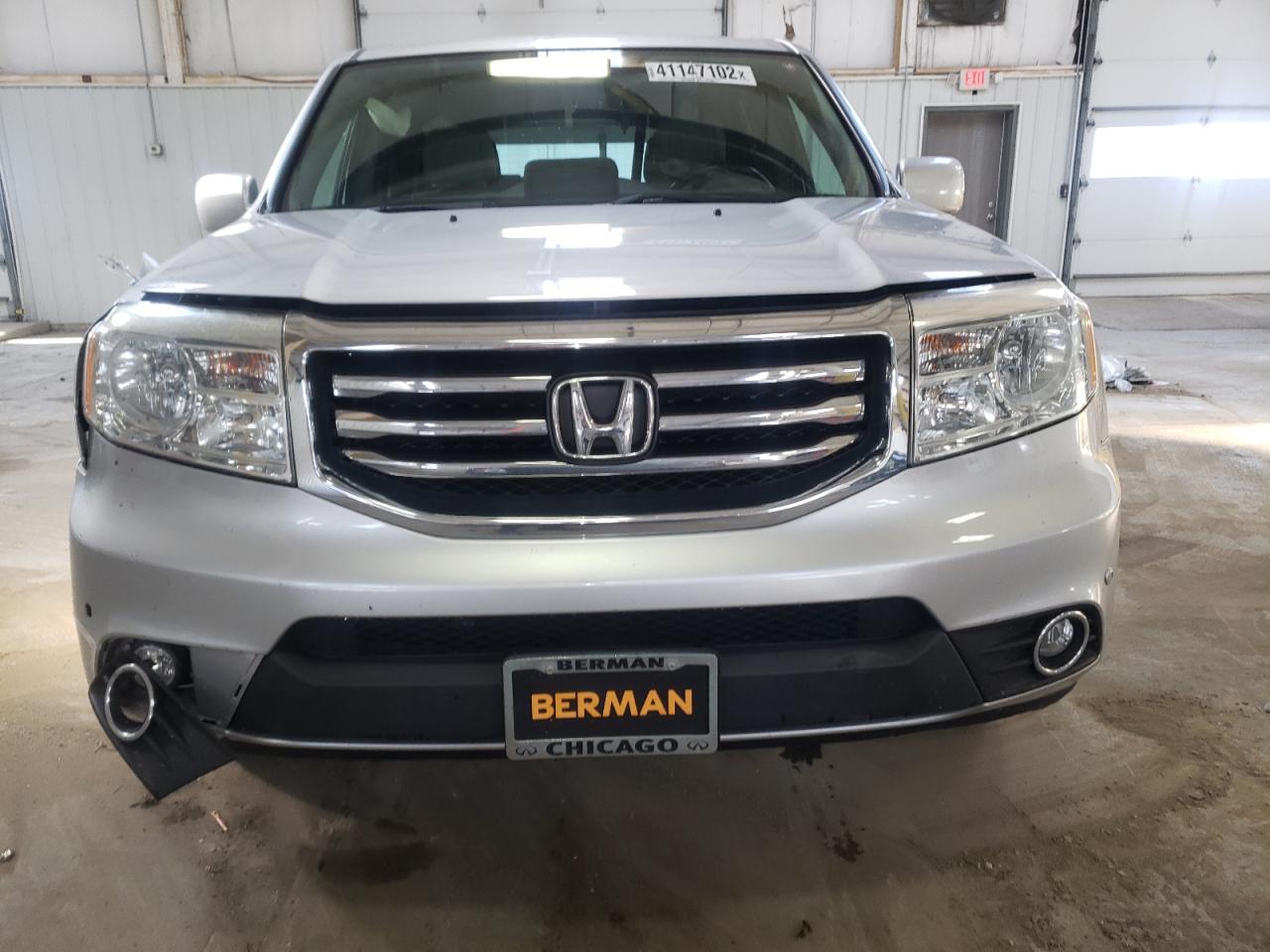Photo 9 from auction – 2014 HONDA PILOT TOUR with VIN 5FNYF4H9XEB022446