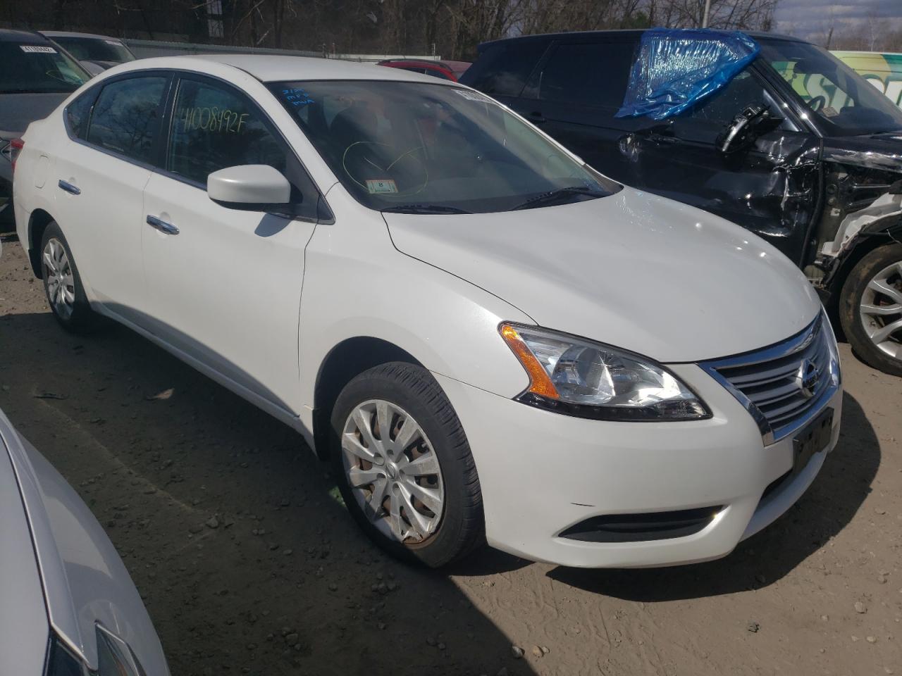 NISSAN SENTRA S 2014 with VIN 3N1AB7AP0EY298973 - Photo from auction